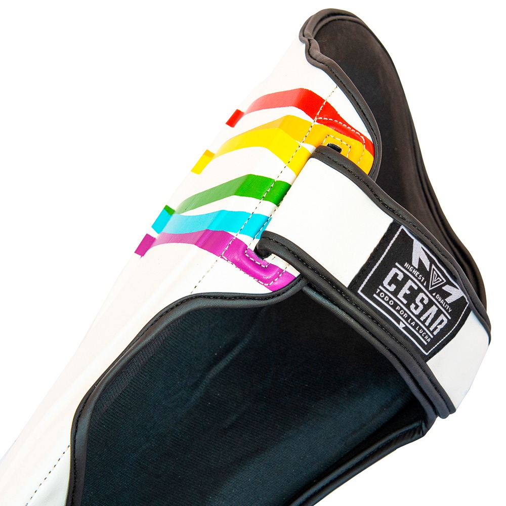 Espinilleras Pride Blancas