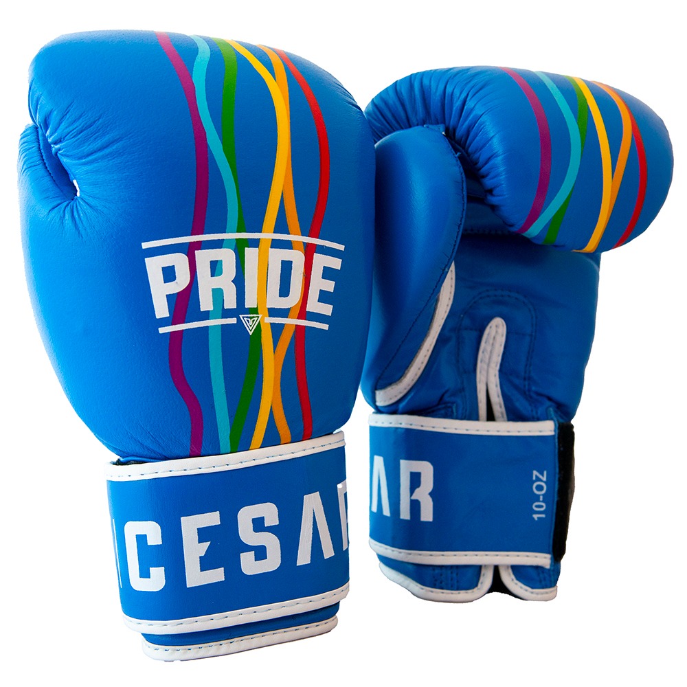 Guante de Boxe Pride Azul