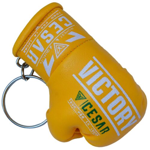 LLAVERO GUANTE DE BOXEO AMARILLO